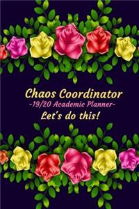2019-20 Academic Planner