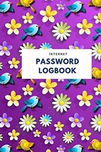 Internet Password Logbook