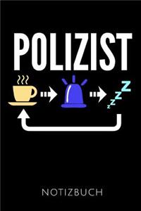 Polizist Notizbuch