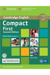 Compact First Student's Book with Answers with Testbank