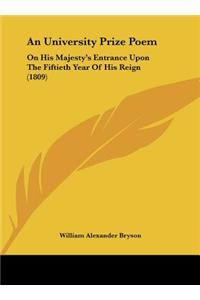 An University Prize Poem