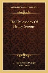 The Philosophy Of Henry George