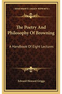 Poetry And Philosophy Of Browning