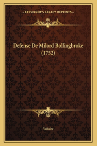 Defense De Milord Bollingbroke (1752)