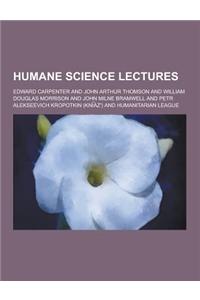 Humane Science Lectures