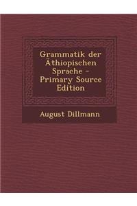 Grammatik Der Athiopischen Sprache