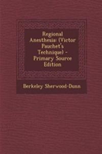 Regional Anesthesia