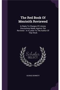 The Red Book of Menteith Reviewed