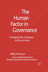 The Human Factor in Governance