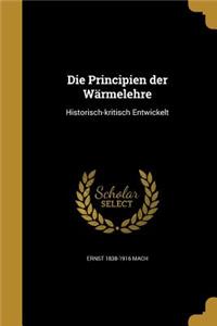 Principien der Wärmelehre