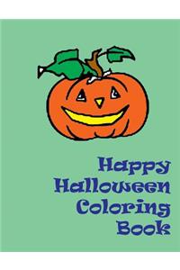 Happy Halloween Coloring Book