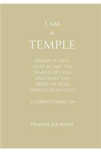 I Am a Temple Prayer Journal