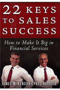 22 Keys to Sales Success