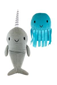 Narwhal & Jelly Giant Doll Pai