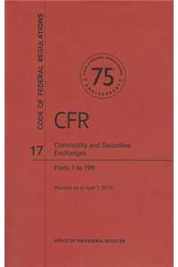 Commodity and Securities Exchanges, Parts 1 to 199
