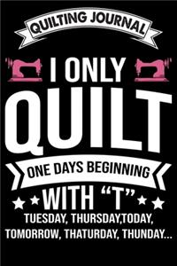 Quilting Journal