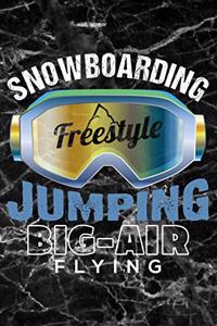 Snowboarding Notizbuch