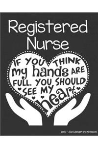 Registered Nurse 2020-2021 Calendar and Notebook