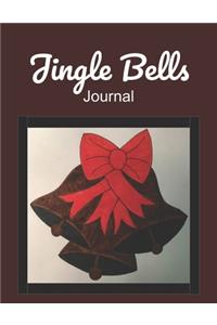 Jingle Bells Journal: 8.5 X 11, Lined Notebook, 120 Pages