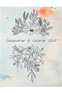 Calendrier à Colorier 2020