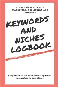 Keywords and Niches Logbook