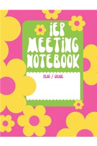 IEP Meeting Notebook