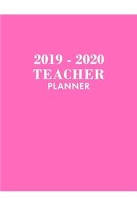 Teacher Planner 2019-2020