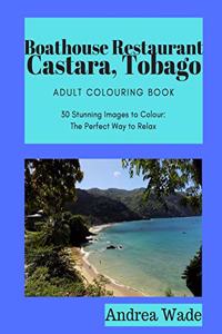 Boathouse, Castara, Tobago Adult Colouring Book