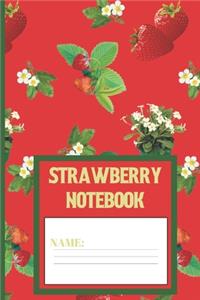 Strawberry Notebook