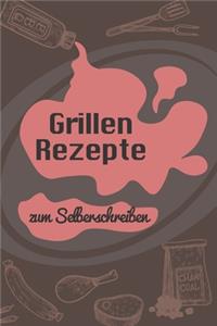 Grillen Rezepte zum Selberschreiben