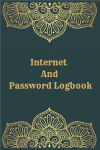 Internet And Password Logbook