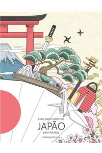 Livro para Colorir de Japão para Adultos