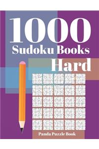 1000 Sudoku Books Hard