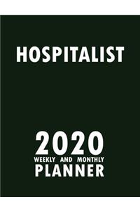 Hospitalist 2020 Weekly and Monthly Planner