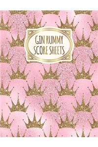 Gin Rummy Score Sheets