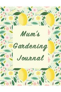 Mum's Gardening Journal