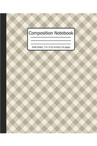 Composition Notebook