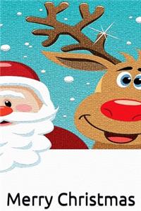 Christmas Notebook, Memory Book to Write or Draw, (Xmas), 6x9, 50 Beautiful Pages