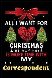 All I want for Christmas is more time with my Correspondent