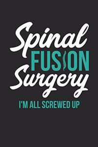 Spinal Fusion Surgery Journal - Get Well Soon Gift - Get Well Soon Diary