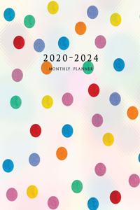 2020-2024 Monthly Planner