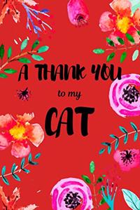 A Thank You To My Cat