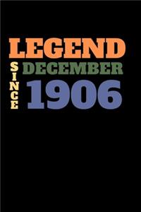 Legend since December 1906