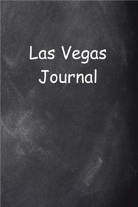 Las Vegas Journal Chalkboard Design