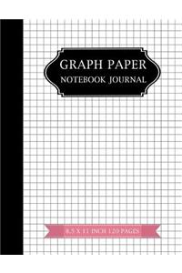 Graph Paper Notebook Journal