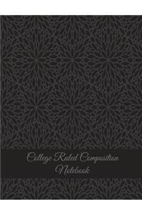 College Ruled Composition Notebook