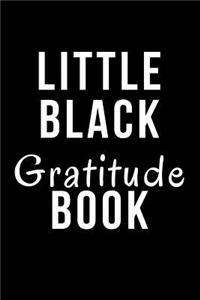 Little Black Gratitude Book