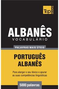 Vocabulário Português-Albanês - 5000 palavras mais úteis