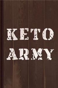 Keto Army Journal Notebook