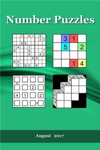 Number Puzzles: August 2017